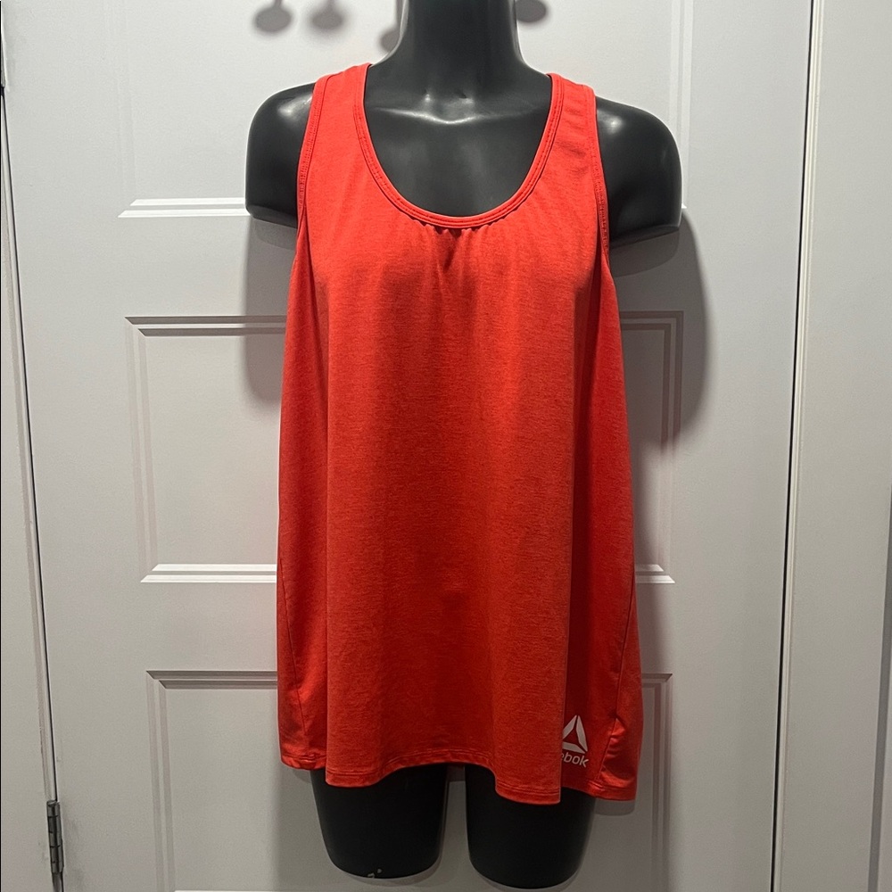 Reebok Women's Bright Red Tank Top